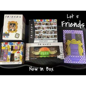 Lot 5 Friends Mug Mirror Puzzle TV Series Show Peephole Frame Game New In Box